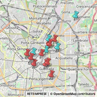 Mappa Via Panfilo Castaldi, 20125 Milano MI, Italia (1.53071)