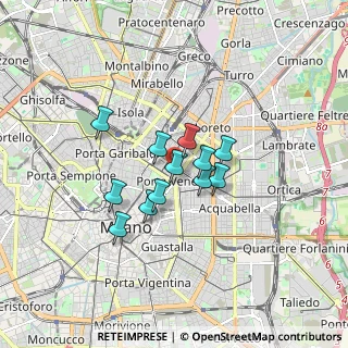 Mappa Via Panfilo Castaldi, 20125 Milano MI, Italia (1.14417)