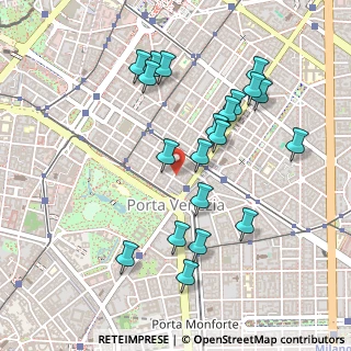 Mappa Tadino 6, 20124 Milano MI, Italia (0.49)