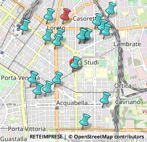 Mappa Via Giovanni Pascoli, 20132 Milano MI, Italia (1.066)