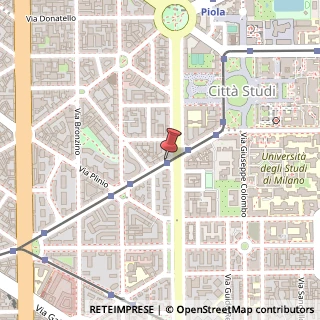 Mappa Via Giovanni Pascoli,  41, 20129 Milano, Milano (Lombardia)