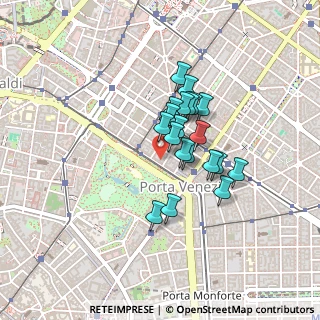 Mappa Via Lecco, 20121 Milano MI, Italia (0.2995)