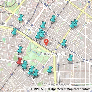 Mappa Via Lecco, 20121 Milano MI, Italia (0.6335)