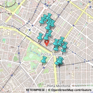 Mappa Via Lecco, 20121 Milano MI, Italia (0.377)