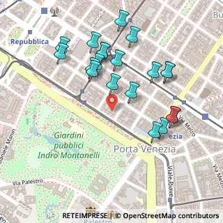 Mappa Via Lecco, 20121 Milano MI, Italia (0.248)