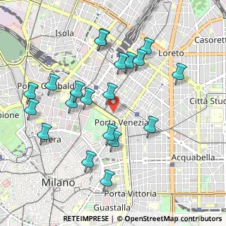 Mappa Via Lecco, 20121 Milano MI, Italia (1.0295)