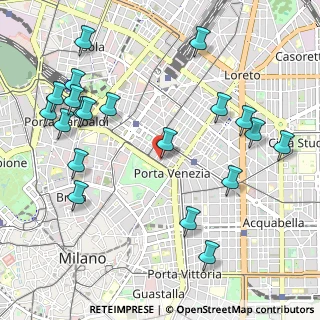 Mappa Via Lecco, 20121 Milano MI, Italia (1.244)