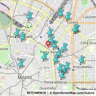 Mappa Via Lecco, 20121 Milano MI, Italia (1.102)