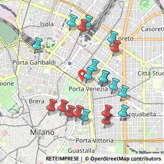 Mappa Via Lecco, 20121 Milano MI, Italia (1.0255)