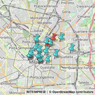 Mappa Via Lecco, 20121 Milano MI, Italia (1.30235)
