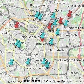Mappa Via Lecco, 20121 Milano MI, Italia (2.28684)