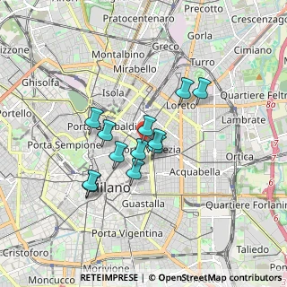 Mappa Via Lecco, 20121 Milano MI, Italia (1.3)