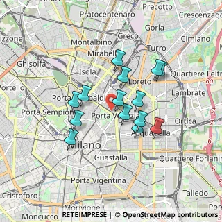 Mappa Via Lecco, 20121 Milano MI, Italia (1.40929)