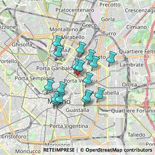 Mappa Via Lecco, 20121 Milano MI, Italia (1.40588)