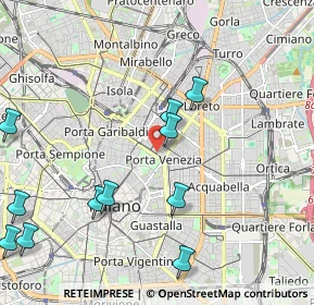 Mappa Via Lecco, 20121 Milano MI, Italia (2.53)