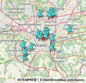 Mappa Via Lecco, 20121 Milano MI, Italia (5.58706)