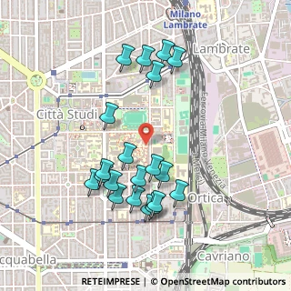 Mappa Dipartimento di Bioscienze - Università degli Studi di Milano, 20133 Milano MI, Italia (0.471)