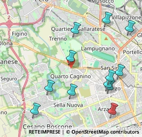 Mappa Via Federico Engels, 20153 Milano MI, Italia (2.37167)