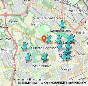 Mappa Via Federico Engels, 20153 Milano MI, Italia (1.89)