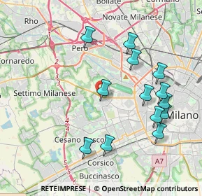 Mappa Via Federico Engels, 20153 Milano MI, Italia (4.05154)