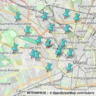 Mappa Via Ambrogio Spinola, 20149 Milano MI, Italia (2.00389)