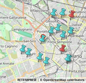 Mappa Via Ambrogio Spinola, 20149 Milano MI, Italia (2.07)