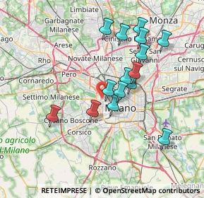 Mappa Via Ambrogio Spinola, 20149 Milano MI, Italia (6.59867)
