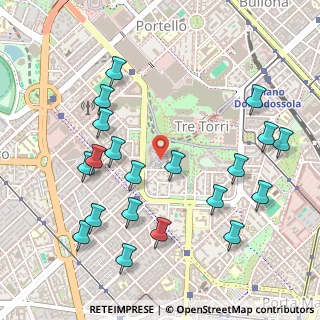 Mappa Via Ambrogio Spinola, 20149 Milano MI, Italia (0.5745)