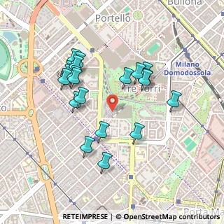 Mappa Via Ambrogio Spinola, 20149 Milano MI, Italia (0.4405)