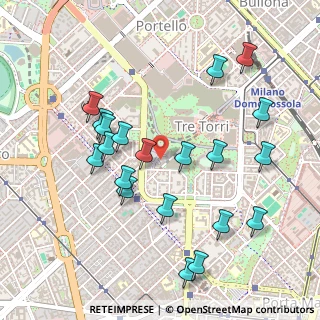 Mappa Via Ambrogio Spinola, 20149 Milano MI, Italia (0.5195)