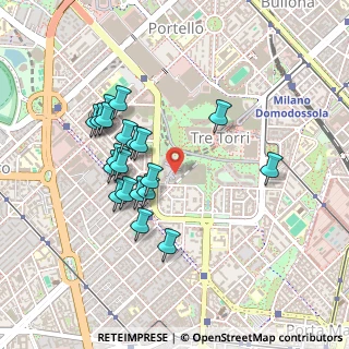 Mappa Via Ambrogio Spinola, 20149 Milano MI, Italia (0.416)