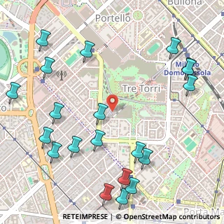 Mappa Via Ambrogio Spinola, 20149 Milano MI, Italia (0.7035)