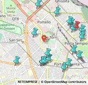 Mappa Via Ambrogio Spinola, 20149 Milano MI, Italia (1.3)