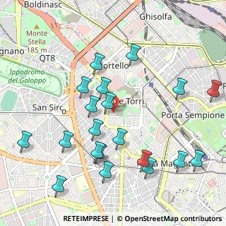 Mappa Via Ambrogio Spinola, 20149 Milano MI, Italia (1.13)