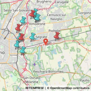 Mappa Via S. Bovio, 20054 Segrate MI, Italia (4.84)