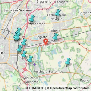 Mappa Via S. Bovio, 20054 Segrate MI, Italia (5.0275)