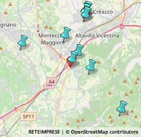 Mappa Via Natta, 36040 Brendola VI, Italia (4.29909)