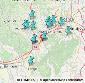 Mappa Via Natta, 36040 Brendola VI, Italia (6.15467)