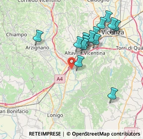 Mappa Via Natta, 36040 Brendola VI, Italia (7.37786)