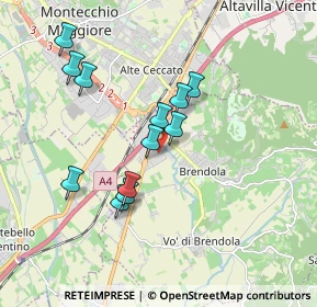 Mappa Via Natta, 36040 Brendola VI, Italia (1.63167)