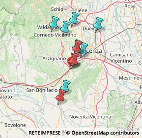 Mappa Via Natta, 36040 Brendola VI, Italia (10.61455)