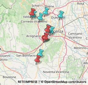 Mappa Via Natta, 36040 Brendola VI, Italia (11.375)