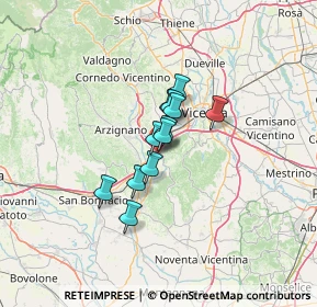 Mappa Via Natta, 36040 Brendola VI, Italia (7.52)