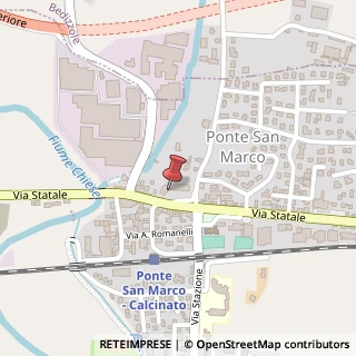Mappa P.za della Preistoria, 25011 Ponte San Marco BS, Italia, 25011 Calcinato, Brescia (Lombardia)