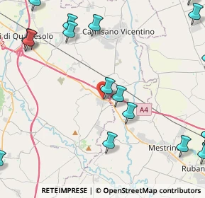 Mappa Via Celotto, 36040 Grisignano di Zocco VI, Italia (6.712)