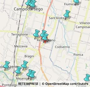 Mappa Via Cà Ponte, 35011 Campodarsego PD, Italia (2.91143)