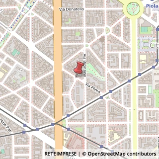 Mappa Via Amedeo d'Aosta,  19, 20129 Milano, Milano (Lombardia)