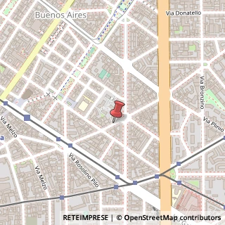 Mappa Via Achille Maiocchi,  15, 20129 Milano, Milano (Lombardia)