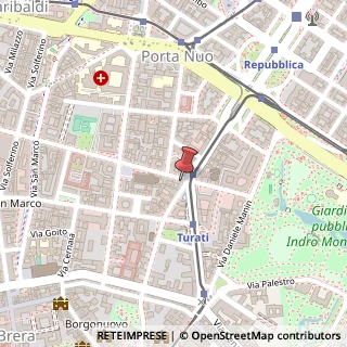 Mappa Largo Guido Donegani, 3, 20121 Milano, Milano (Lombardia)