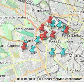 Mappa Via Monte Cervino, 20149 Milano MI, Italia (1.49143)